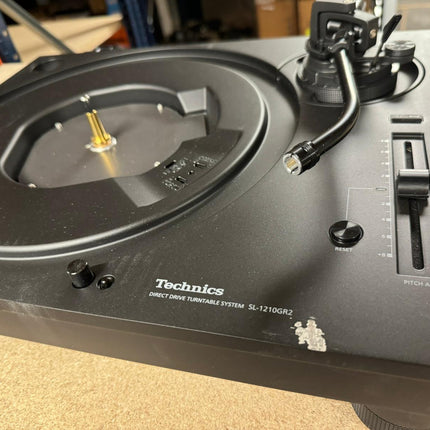 Technics SL-1210GR2 Black, Damaged, Scratches