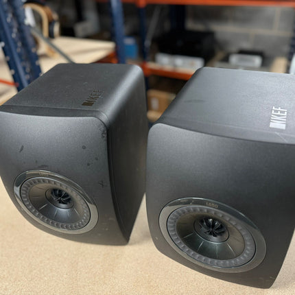 KEF LS50 Black Edition, (Some Marks Scratches) Trade in, Grade C