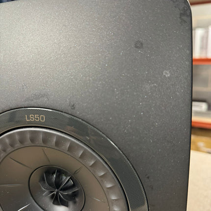 KEF LS50 Black Edition, (Some Marks Scratches) Trade in, Grade C