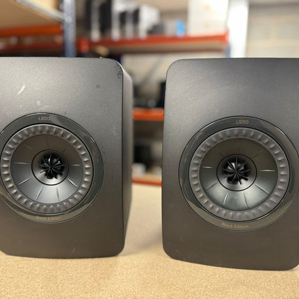 KEF LS50 Black Edition, (Some Marks Scratches) Trade in, Grade C