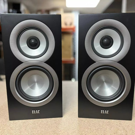 Elac Uni-Fi BS U5 Slim Bookshelf Speakers Black, Open Box, Grade A