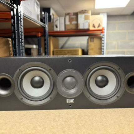 Elac Debut 2.0 C5.2 Centre Speaker Black, Ex display, Grade A