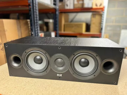 Elac Debut 2.0 C5.2 Centre Speaker Black, Ex display, Grade A